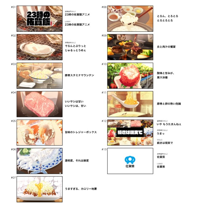 「23時の佐賀飯アニメ」完成版