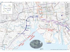 有明海沿岸道路 路線図