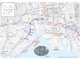 有明海沿岸道路 路線図