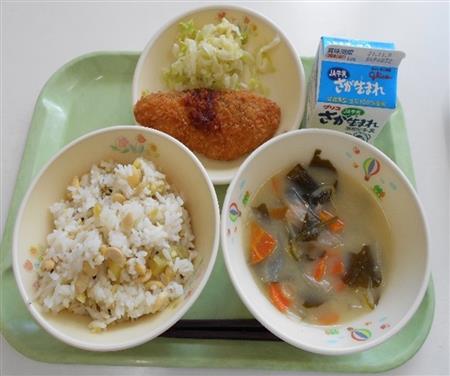 給食（しろいし食の日）
