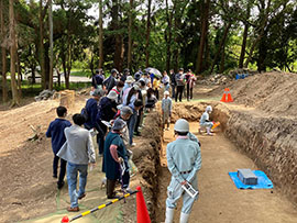 吉野ケ里　未来につなげる 鋤(すき)入れ式を行いました。