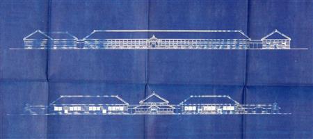 日新尋常校々舎設計図