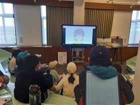 動画視聴の様子