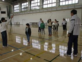 スポーツ教室の様子