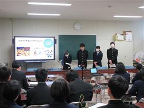 班による発表会の様子