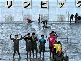 第40回鹿島ガタリンピックの運営ボランティア参加の様子1枚目