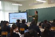佐賀大学江原先生による講義の様子