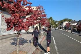 取付作業の様子4枚目