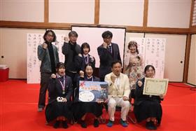 山口知事と記念撮影