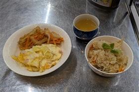 出来上がった料理