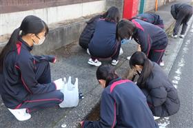 清掃活動の様子1枚目