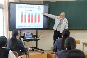 出前講座の様子1枚目