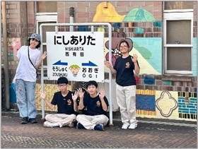 完成後にみんなで記念撮影