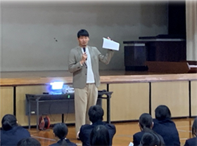 キャリアラボ長からの話