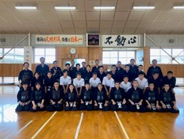 剣道稽古集合写真