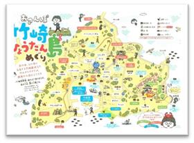 太良町竹崎島のマップ