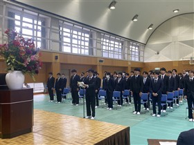 新入生代表宣誓