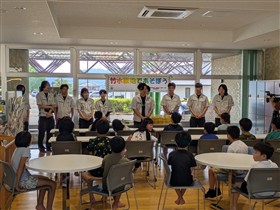 竹水鉄砲であそぼう