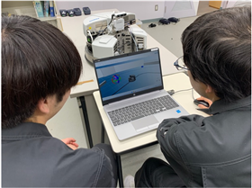 ロボットプログラミング作業
