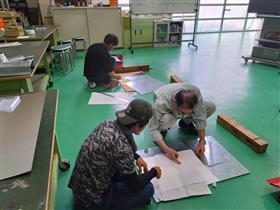 板金技能向上訓練（内外装板金1級検定編）