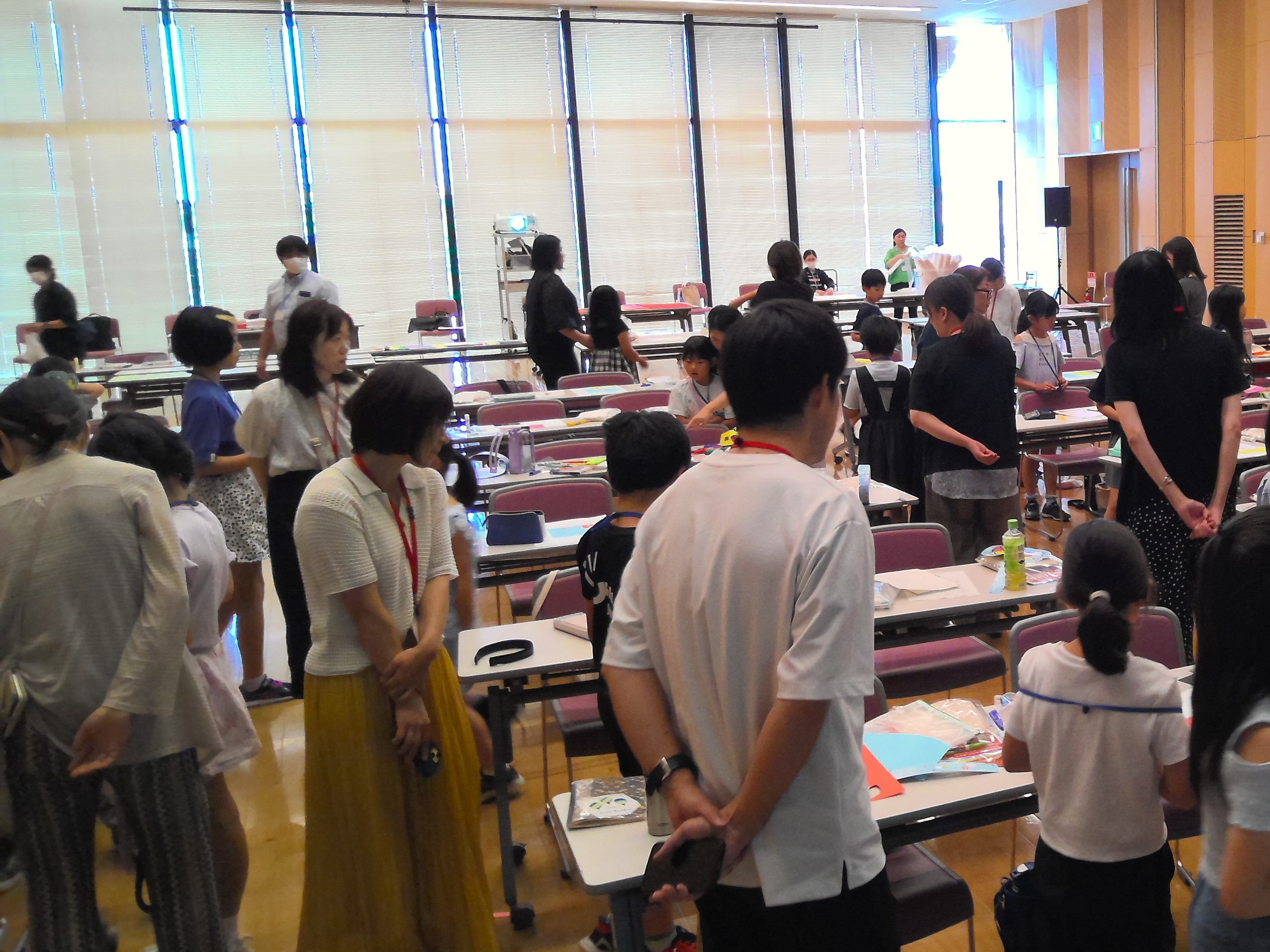 作成した統計グラフを見せ合いました