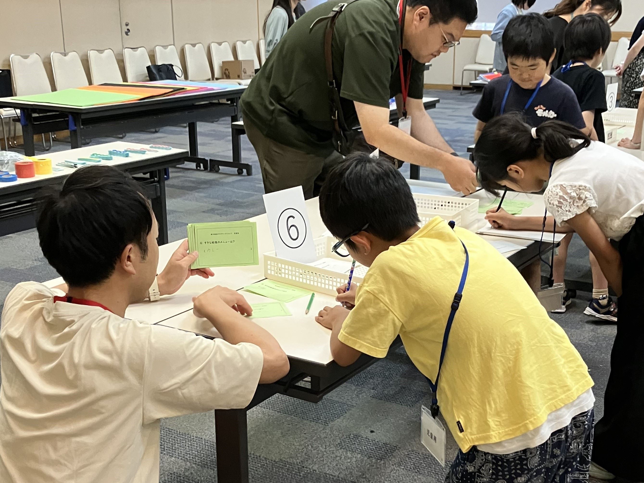 各自でアンケートを集計しました