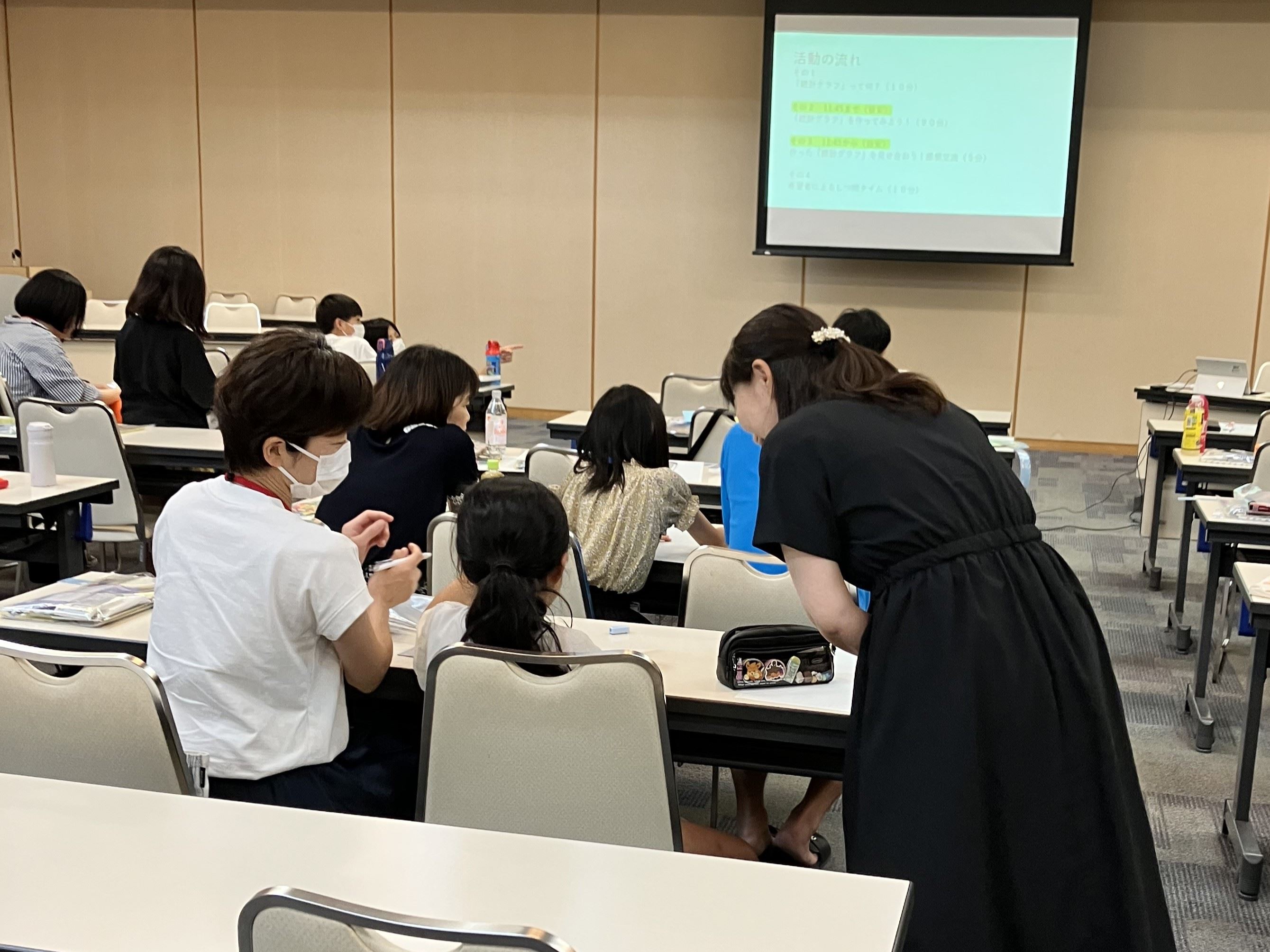 講師の野中先生に疑問点を質問しました